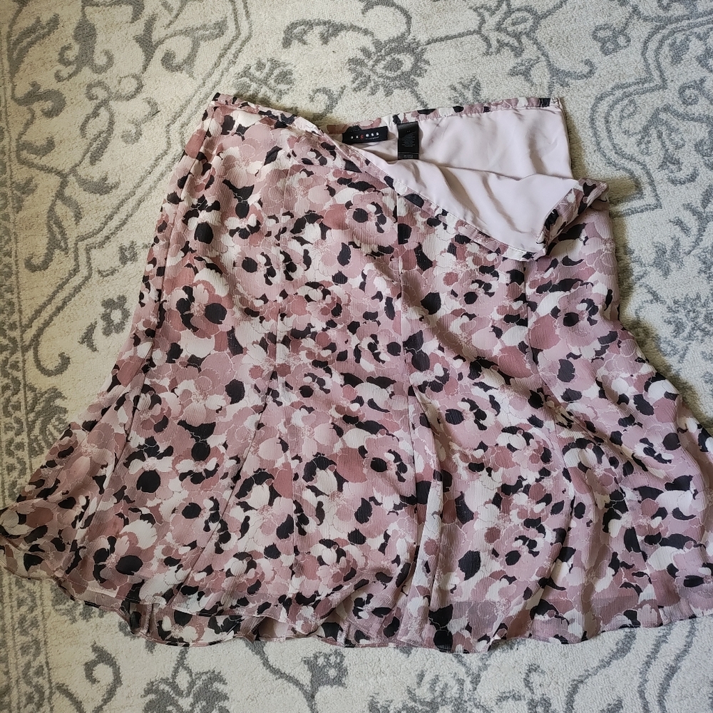 Floral Pink Skirt